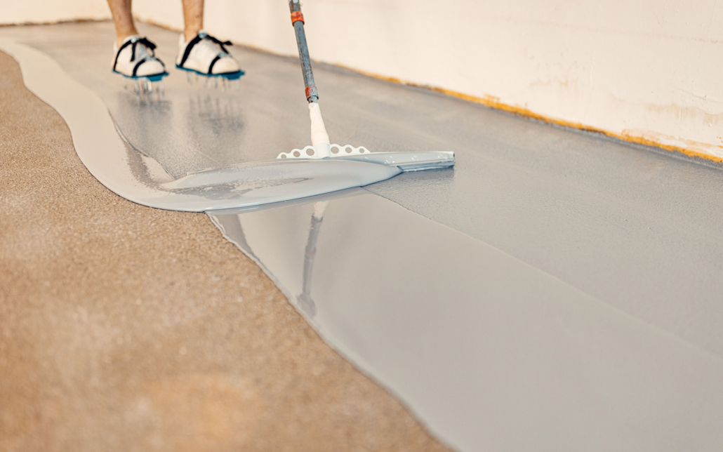 UGC Floor coating in basement Ugc Floor Coating In Basement